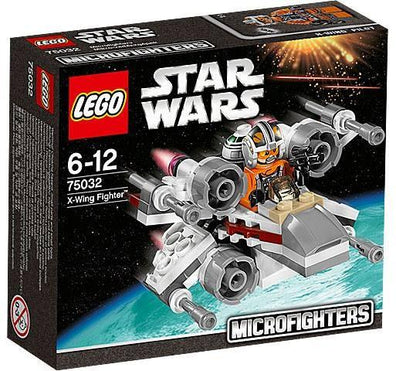 LEGO Set-X-Wing Fighter-Star Wars / Star Wars Microfighters / Star Wars Episode 4/5/6-75032-1-Creative Brick Builders